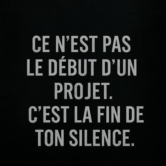 Le manifeste.